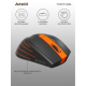 Мышь беспроводная A4Tech Fstyler FG30S grey/orange (USB, оптическая, 2000dpi, 6but, silent) (FG30S ORANGE)