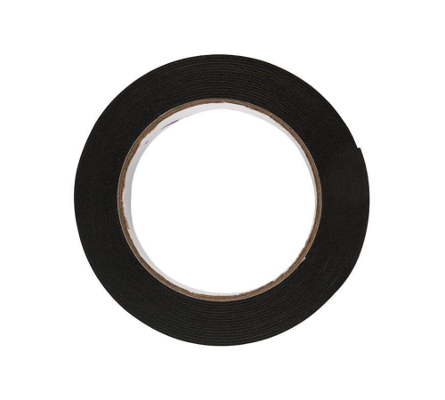 Двухсторонний скотч REXANT, зеленого цвета на черной основе, 25мм, 5метров [09-6125]