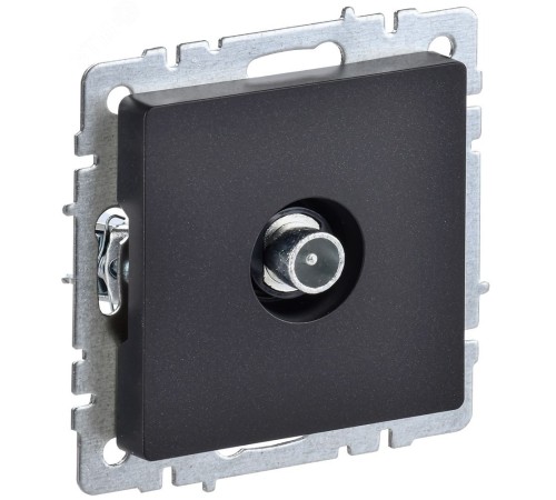 IEK BR-A10-P-K02 BRITE Роз. TV проходная РТВ10-0-БрЧ черн. IEK BR-A10-P-K02 BRITE Роз. TV проходная РТВ10-0-БрЧ черн.