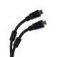 Кабель HDMI-19M --- HDMI-19M ver 2.0+3D/Ethernet,2 фильтра 20m Telecom <TCG200F-20M> VCOM Telecom HDMI (m) - HDMI (m) 20м (TCG200F-20M)