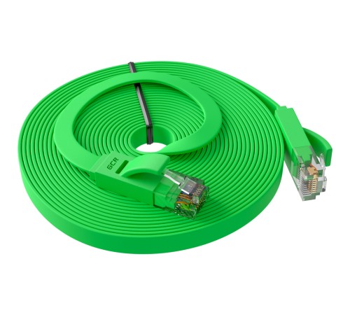 GCR Патч-корд PROF плоский прямой 7.5m, UTP медь кат.6, зеленый, 30 AWG, GCR-LNC625-7.5m, ethernet high speed 10 Гбит/с, RJ45, T568B Greenconnect GCR-LNC625-7.5m GCR Патч-корд PROF плоский прямой 7.5m, UTP медь кат.6, зеленый, 30 AWG, GCR-LNC625-7.5m, ethernet high speed 10 Гбит/с, RJ45, T568B Greenconnect GCR-LNC625-7.5m