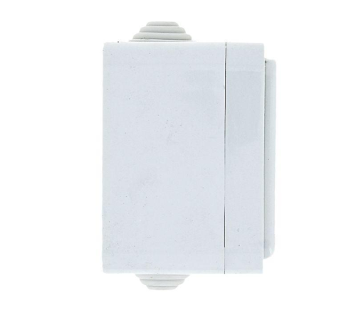 EKF EKR16-029-10-440 Прага Розетка 1-местная 16А с заземлением с крышкой IP44 белая с защ. штор. EKF