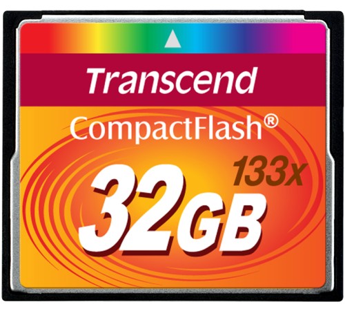 Карта памяти Transcend CompactFlash 133 32GB (TS32GCF133)