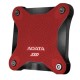 SSD жесткий диск 2TB USB3.2 EXT RED SD620-2TCRD ADATA