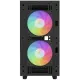 Корпус Deepcool CH360 без БП, боковое окно (закаленное стекло), 2x140мм ARGB LED вентилятор спереди и 1x120мм ARGB LED вентилятор сзади, черный, mATX (CH360)