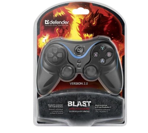 Геймпад WRL BLASTER USB,BLUETH 64283 ANDROID,LI-ION DEFENDER Геймпад WRL BLASTER USB,BLUETH 64283 ANDROID,LI-ION DEFENDER