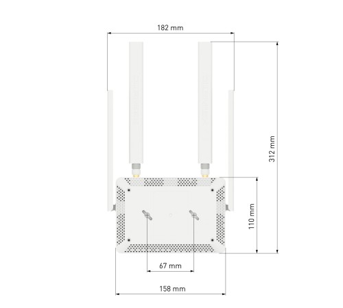 Маршрутизатор Keenetic Keenetic Explorer 4G (KN-4910)