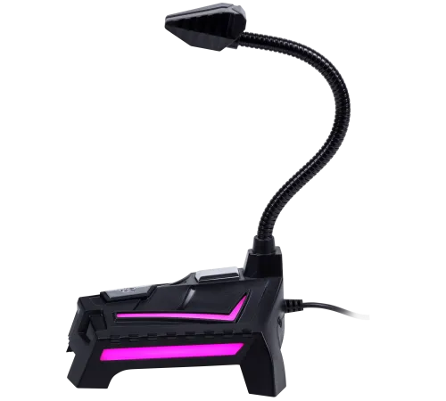 Defender Игровой стрим микрофон Ring GMC 150 USB, LED, провод 1.5 м Defender Ring GMC 150 (64615)