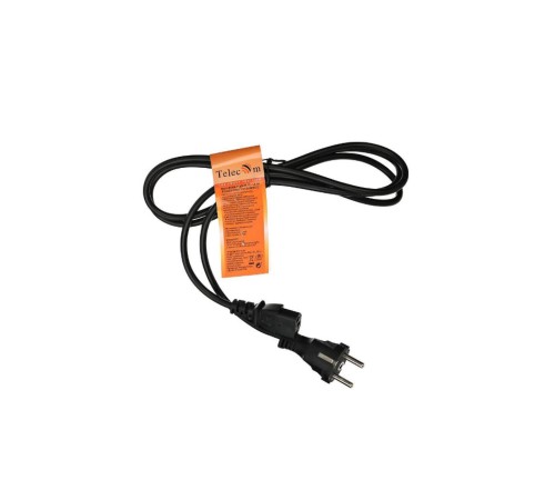 Кабель компьютер - розетка 220V EU (прямой)<VDE> 3GX0,75mm2, 1,8m, медь, Telecom <TE021-CU0.75-1.8> VCOM TE021-CU0.75-1.8M Кабель компьютер - розетка 220V EU (прямой)<VDE> 3GX0,75mm2, 1,8m, медь, Telecom <TE021-CU0.75-1.8> VCOM TE021-CU0.75-1.8M