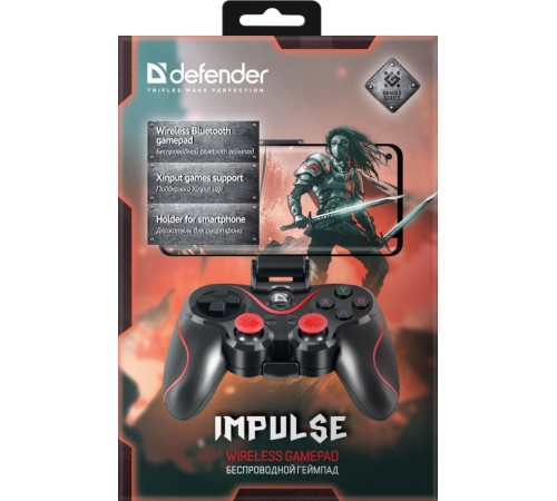 Беспроводной геймпад Defender Impulse 4.2 Bluetooth,Android,TV 64284