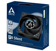 Вентилятор корпусной ARCTIC P8 Silent (Black/Black) - retail (ACFAN00152A) (702003)
