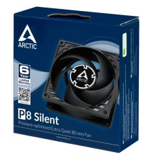 Вентилятор корпусной ARCTIC P8 Silent (Black/Black) - retail (ACFAN00152A) (702003)