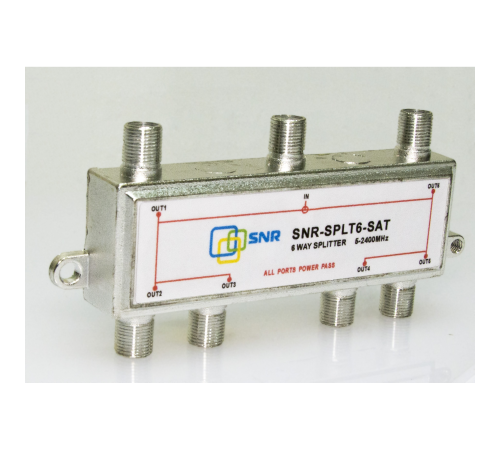 Делитель спутниковой ПЧ SNR-SPLT6-SAT