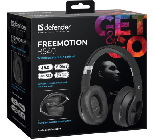 Гарнитура FREEMOTION B540 BLACK 63540 DEFENDER