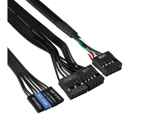 Exegate EX291139RUS Корпус Minitower ExeGate BAA-105-01 (mATX, без БП, 4*USB, аудио, черный)
