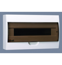 Корпус навесной ЩРН-П-18 18мод. IP41 пластик. DEKraft 31012DEK