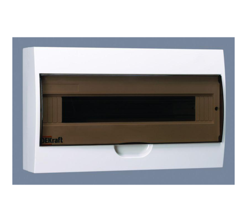 Корпус навесной ЩРН-П-18 18мод. IP41 пластик. DEKraft 31012DEK