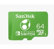 Карта памяти MICRO SDXC 64GB UHS-I SDSQXAO-064G-GN6ZN SANDISK