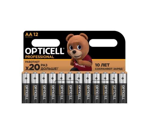 Батарея PROFESSIONAL AA 12 PCS 5052005 OPTICELL Батарея PROFESSIONAL AA 12 PCS 5052005 OPTICELL