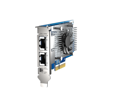 Сетевая карта QNAP QXG-10G2T-X710 Сетевая карта QNAP QXG-10G2T-X710