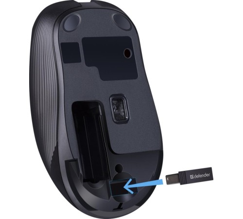 Мышка USB OPTICAL WRL GASSA MM-105 GRAY DEFENDER