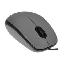 Мышь проводная Logitech M111 SILENT серый, 1000 dpi, USB, кнопки - 3