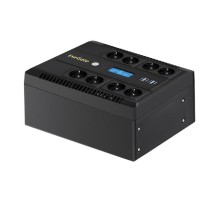 Exegate EX293858RUS ИБП ExeGate NEO Smart LHB-1000.LCD.AVR.8SH.CH.USB <1000VA/650W, LCD, AVR, 8*Schuko, USB, 4*USB-порта для зарядки, Black>