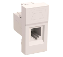 Iek (CKK-40D-RT1-K01) РКФ-10-00-П Розетка телефонная RJ-11 кат.3 (на 1 модуль) ПРАЙМЕР белая