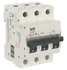 IEK AR-M10N-3-C016 ARMAT Авт. выкл. M10N 3P C 16А