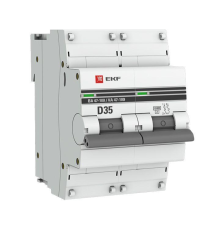 EKF mcb47100-2-35D-pro Автоматический выключатель 2P 35А (D) 10kA ВА 47-100 EKF PROxima