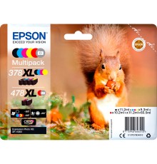 Набор картриджей Epson Multipack 6-colours 478XL Claria Photo HD Ink (C13T379D4020)
