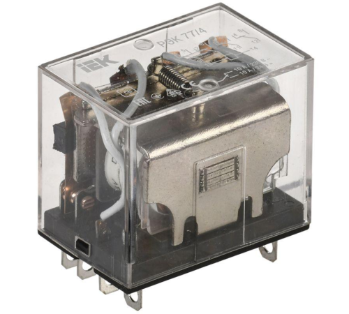 Реле РЭК 77-4 10А 24В DC IEK RRP10-4-10-024D