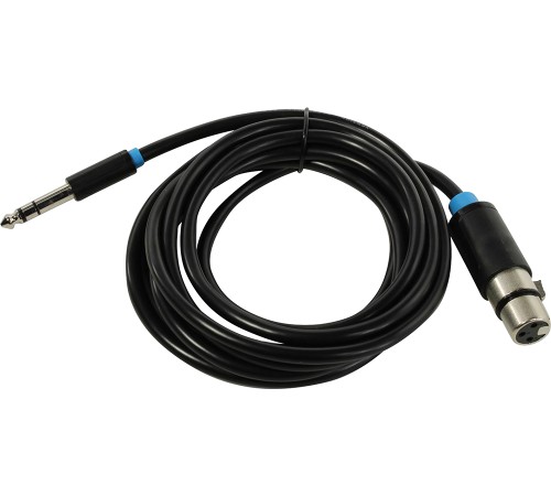 Кабель Vention аудио Jack 6.5 M/XLR F - 3м Кабель Vention jack 6.5 mm(m)/XLR(f) - 3 м (BBEBI) Кабель Vention аудио Jack 6.5 M/XLR F - 3м Кабель Vention jack 6.5 mm(m)/XLR(f) - 3 м (BBEBI)