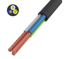 Провод ПВС 3x1.5 Ч (уп.5м) Rexant 01-8047-5