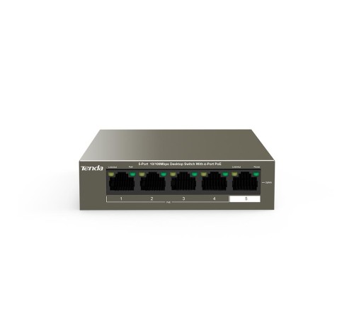 Коммутатор 5PORT 10/100M TEF1105P-4-38W TENDA