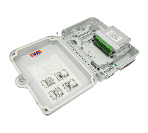 Коробка распределительная оптическая SNR-FTTH-FDB-24X Коробка распределительная оптическая SNR-FTTH-FDB-24X