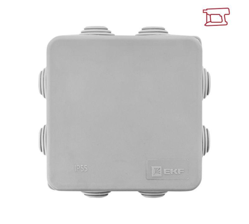 Коробка EKF PLC-KMR-030-031 распаячная 7x