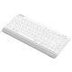 Клавиатура A4Tech Fstyler FBK11 белый/серый USB беспроводная BT/Radio slim
