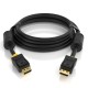 GCR Кабель PROF 2.0m DisplayPort v1.4, 8 K 60Hz, 4 K 165Hz, 20M/20M, черный, ферритовые кольца, 28/28 AWG, GCR-51916 Greenconnect HDMI (m)- HDMI (m) 2м (GCR-51916)
