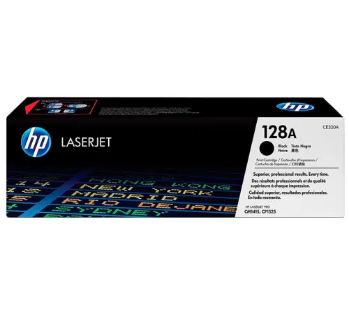 Картридж лазерный HP 128A CE320A черный (2000стр.) для HP CM1415/CP1525 Картридж лазерный HP 128A CE320A черный (2000стр.) для HP CM1415/CP1525