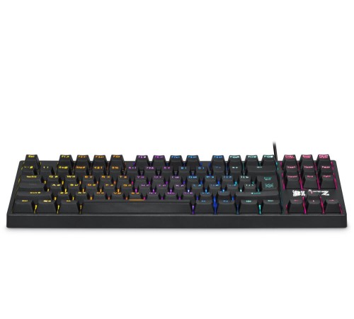 Клавиатура Defender Blitz GK-240L механическая черный USB for gamer LED