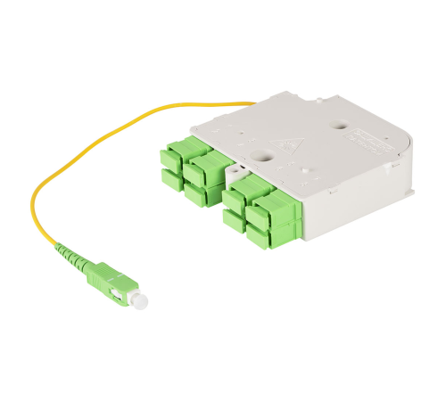 Универсальный сплиттерный модуль на 8 абонентов LIGHT PON УСМ 1х8 SC/APC