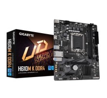 Материнская плата H610 S1700 MATX H610M K DDR4 2.0 GIGABYTE