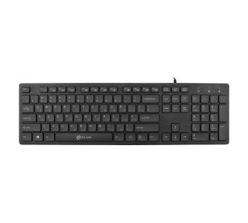 Клавиатура Oklick 520M2U черный/черный USB slim Multimedia [1061587]