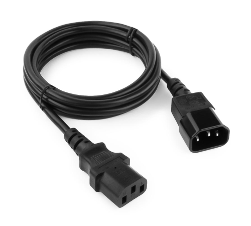 Кабель питания IEC320-C14/IEC320-C13, 220B, 6А, 1.8м