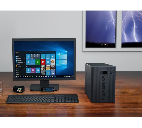 ИБП интерактивный MR-UF650 Smart Line 650 ВА/390 Вт MARSRIVA