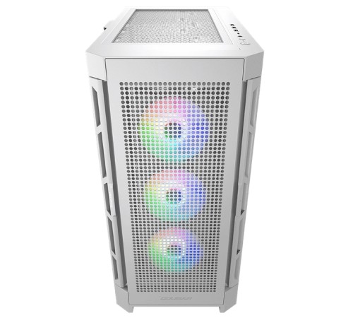 Cougar Airface Pro RGB White 4x120MM ARGB FAN, ARGB FAN HUB, БЕЗ БП, БЕЛЫЙ, E-ATX