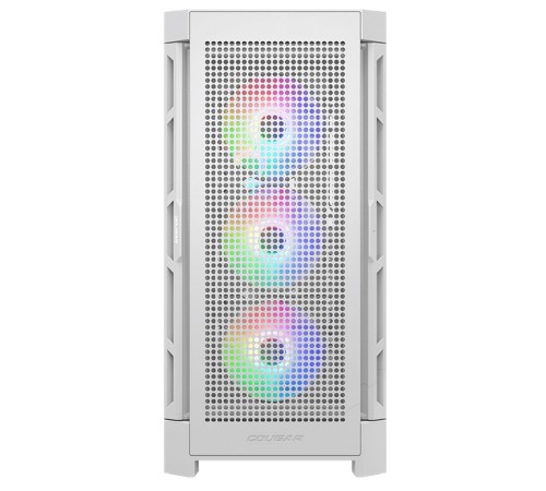 Cougar Airface Pro RGB White 4x120MM ARGB FAN, ARGB FAN HUB, БЕЗ БП, БЕЛЫЙ, E-ATX