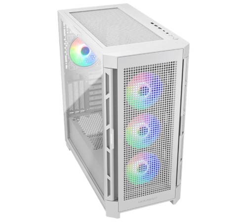 Cougar Airface Pro RGB White 4x120MM ARGB FAN, ARGB FAN HUB, БЕЗ БП, БЕЛЫЙ, E-ATX