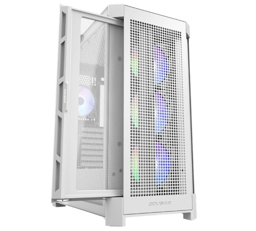Cougar Airface Pro RGB White 4x120MM ARGB FAN, ARGB FAN HUB, БЕЗ БП, БЕЛЫЙ, E-ATX